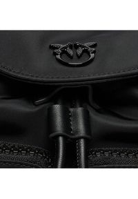 Pinko Torebka Vagabond Backpack Mini PE 24 PLTT 102742 A1J4 Czarny. Kolor: czarny. Materiał: materiał