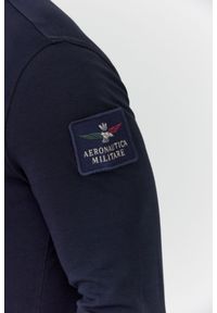 Aeronautica Militare - AERONAUTICA MILITARE Granatowy longsleeve męski. Kolor: niebieski. Długość rękawa: długi rękaw #4