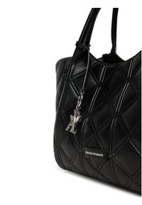 Emporio Armani Torebka EW001009 AF17630 UC001 Czarny. Kolor: czarny. Materiał: skórzane #4