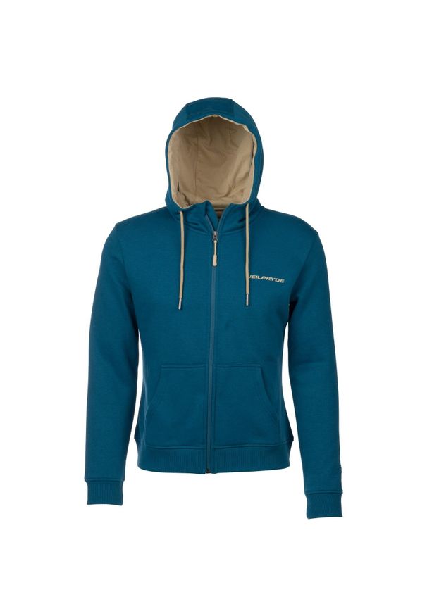 Bluza z kapturem damska NEILPRYDE Sweat Jacket peacock blue. Typ kołnierza: kaptur. Kolor: niebieski