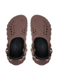 Crocs Klapki Echo Clog 207937 Brązowy. Kolor: brązowy #3