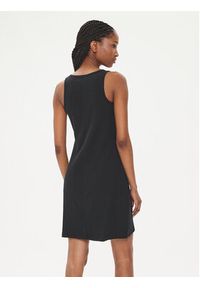 Converse Sukienka letnia W Scoop Knit Dress 10025452-A01 Czarny Slim Fit. Kolor: czarny. Materiał: bawełna. Sezon: lato #5