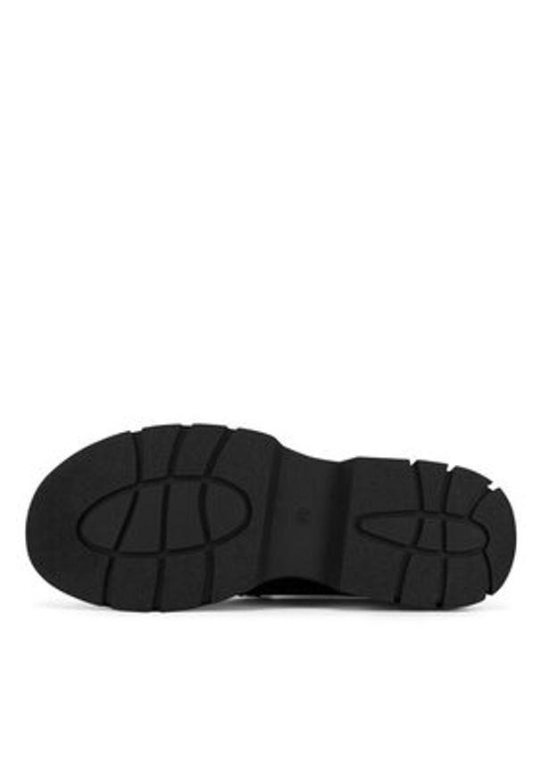 DeeZee Loafersy 20253-5B Czarny. Kolor: czarny. Materiał: materiał, syntetyk