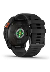 GARMIN - Zegarek sportowy Garmin Fenix 7X Pro Solar czarny z czarnym paskiem. Rodzaj zegarka: cyfrowe. Kolor: czarny. Styl: sportowy #7