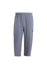 Adidas - Spodnie 3/4 adidas Essentials. Kolor: szary. Sport: fitness