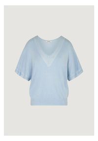 Morgan Bluzka 241-MCHRIS Błękitny Relaxed Fit. Kolor: niebieski. Materiał: wiskoza #2