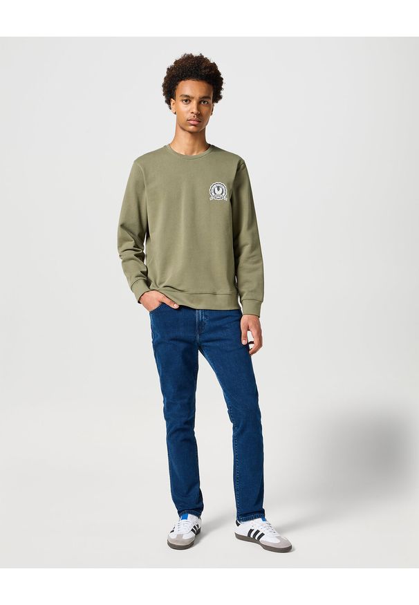 Wrangler - WRANGLER MĘSKIE SPODNIE JEANSOWE LARSTON MIDNIGHT DEPTH 112355023 W18S017422