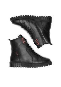Go Soft Trzewiki WI32-FATIMA-01 Czarny. Kolor: czarny. Materiał: skóra #6