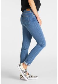 Lee - LEE ELLY DAMSKIE SPODNIE JEANSOWE MID HACKETT L305DJJF