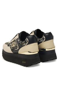 Liu Jo Sneakersy Plus 01 BF5011 PX686 Beżowy. Kolor: beżowy. Materiał: zamsz, skóra #5