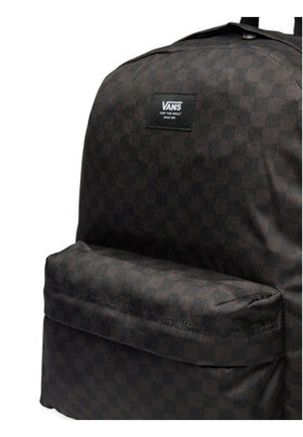 Vans Plecak Old Skool Check Backpack VN000H4XBA51 Czarny. Kolor: czarny. Materiał: materiał