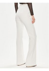 Elisabetta Franchi Spodnie materiałowe PA-034-42E2-5981 Biały Regular Fit. Kolor: biały. Materiał: syntetyk #3