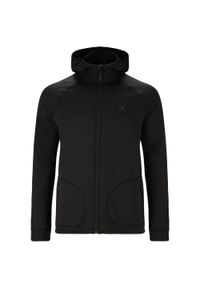 Polar z kapturem Whistler Tracker Powerstretch. Typ kołnierza: kaptur. Kolor: czarny, szary, wielokolorowy. Materiał: polar. Sport: turystyka piesza