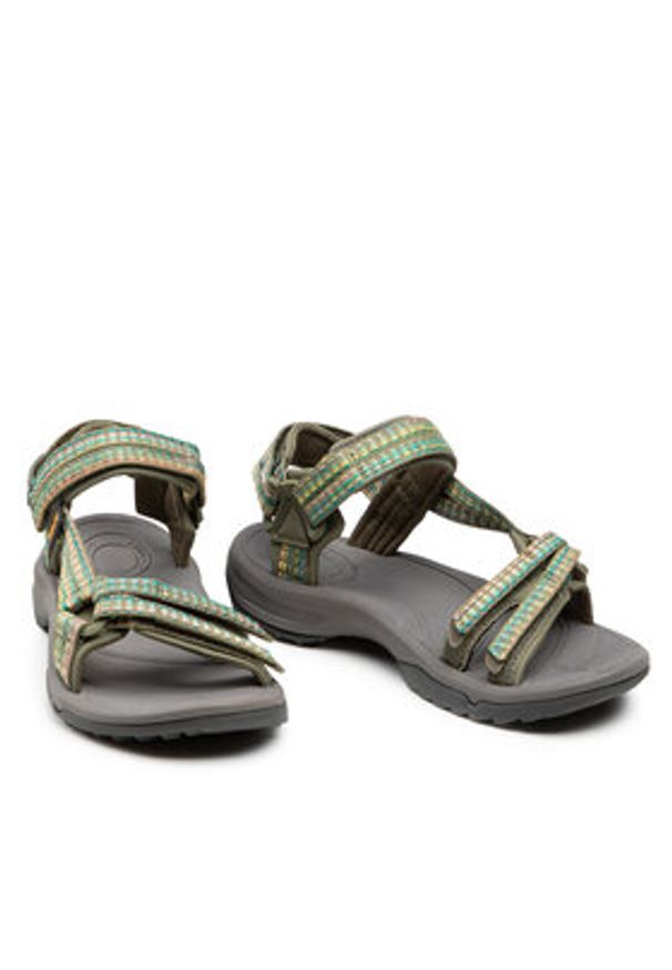 Teva Sandały Terra Fi Lite 1001474 Zielony. Kolor: zielony. Materiał: materiał