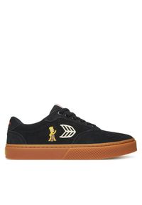 CARIUMA Sneakersy Simpsons Naioca 511802B52M110 Czarny. Kolor: czarny. Materiał: zamsz, skóra