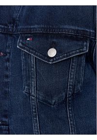 TOMMY HILFIGER - Tommy Hilfiger Kurtka jeansowa MW0MW33363 Niebieski Regular Fit. Kolor: niebieski. Materiał: jeans, bawełna #4
