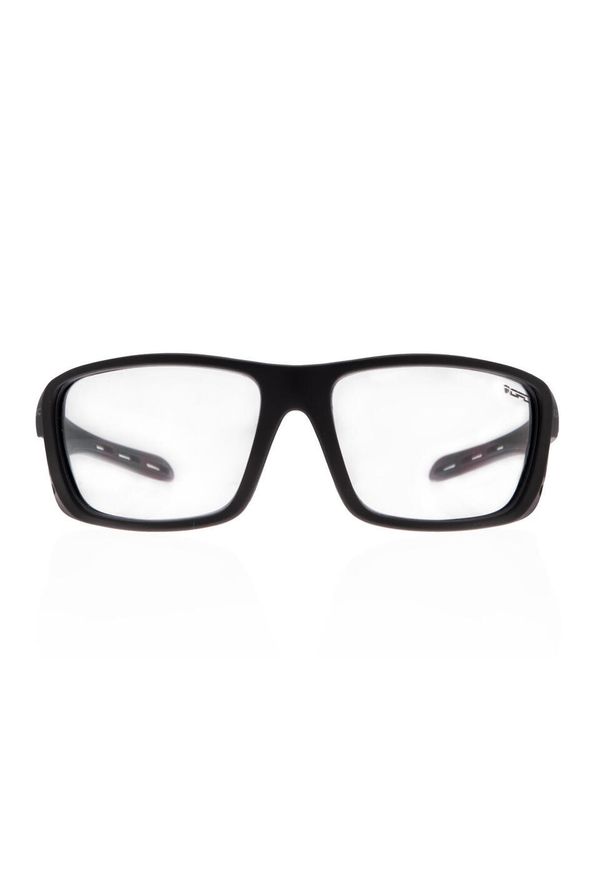 OPC - Okulary ochronne SPORT EVEREST Matt Black/Gray Clear + ETUI. Kolor: czarny, szary, wielokolorowy