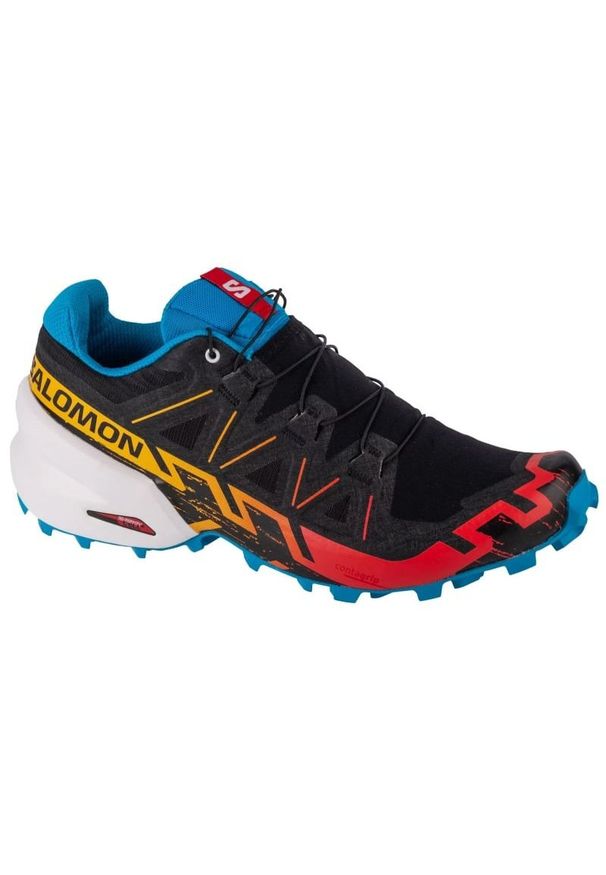 salomon - Buty Salomon Speedcross 6 477164 czarne. Kolor: czarny. Szerokość cholewki: normalna. Model: Salomon Speedcross