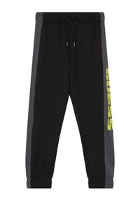 Guess Spodnie dresowe L6RB01 KA6R4 Czarny Regular Fit. Kolor: czarny. Materiał: bawełna #1