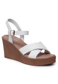 Sandały Clara Barson. Kolor: biały #1