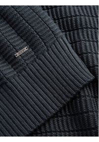 JOOP! Sweter 17 JK-15Jacobo 30047353 Granatowy Modern Fit. Kolor: niebieski. Materiał: bawełna #5
