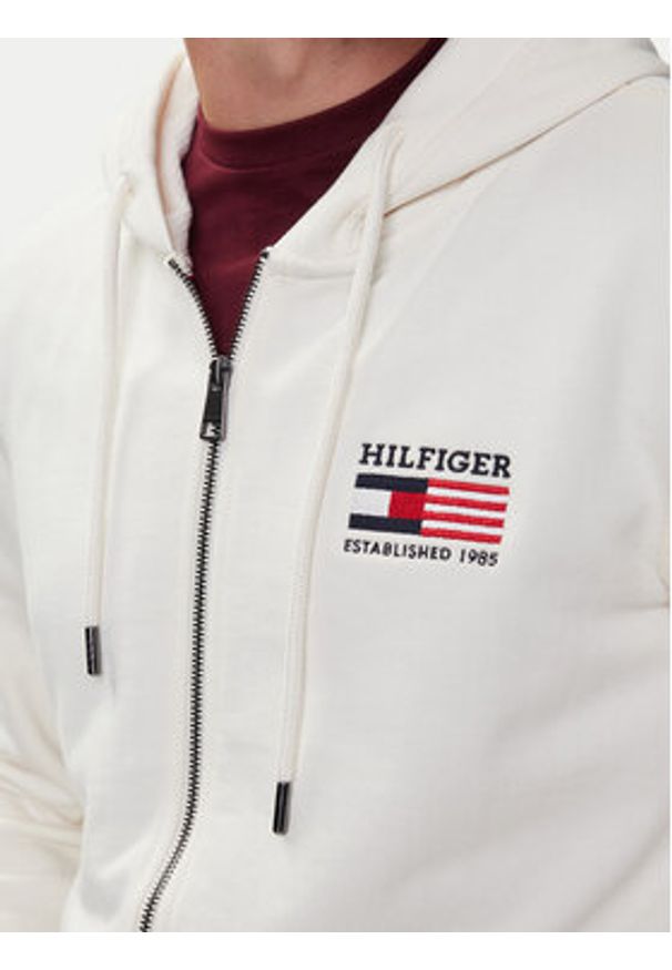 TOMMY HILFIGER - Tommy Hilfiger Bluza American MW0MW39691 Écru Regular Fit. Materiał: bawełna