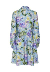 YAS Sukienka koszulowa Kaya 26037079 Kolorowy Regular Fit. Materiał: wiskoza. Wzór: kolorowy. Typ sukienki: koszulowe #6