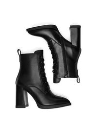 Eva Minge Trzewiki HAJFA-2559-0503 Czarny. Kolor: czarny. Materiał: skóra #5