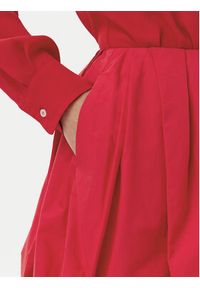 Pinko - PINKO Spódnica mini Cadric 105183 A2LD Czerwony Regular Fit. Kolor: czerwony. Materiał: bawełna