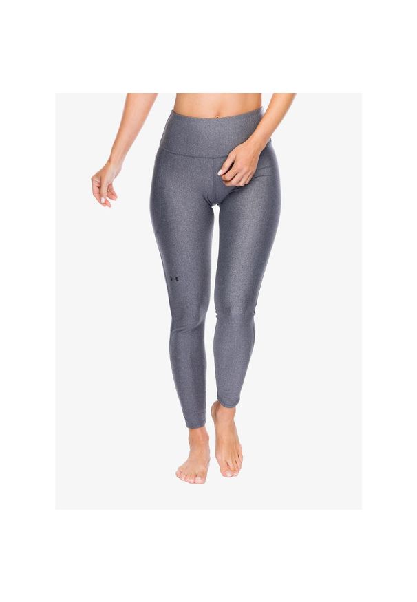 Legginsy treningowe damskie Under Armour Armour HiRise Leg. Kolor: szary