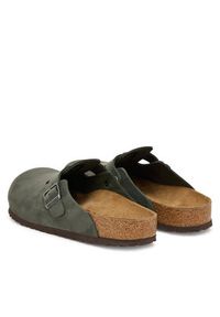 Birkenstock Klapki Boston 1032724 Zielony ciemny. Kolor: zielony. Materiał: skóra #3
