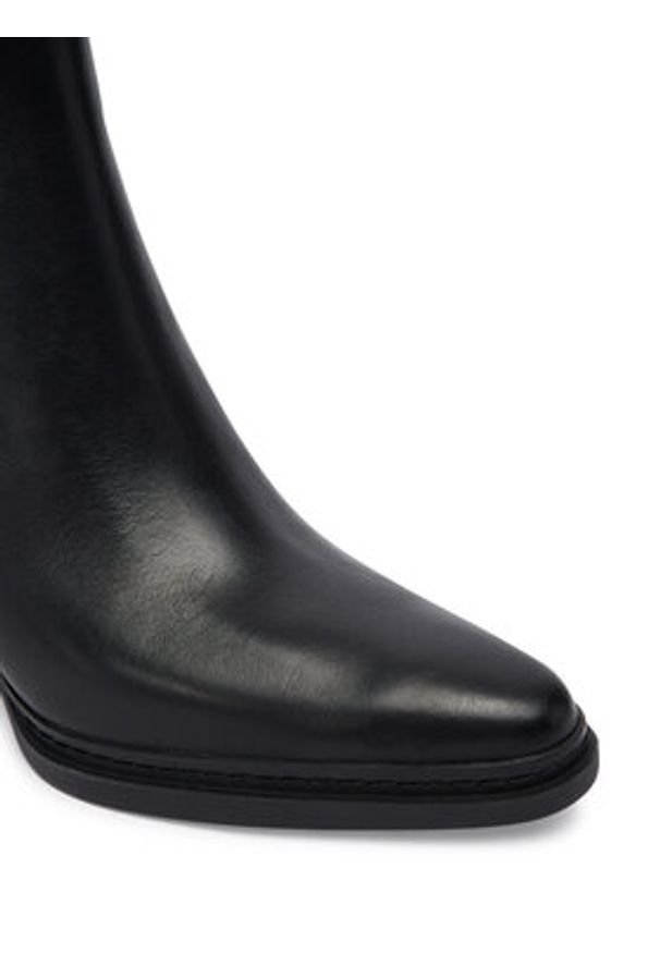 MICHAEL Michael Kors Botki Lex 40F5LXME5L Czarny. Kolor: czarny. Materiał: skóra