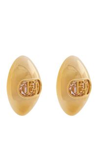 Elisabetta Franchi Klipsy OR-46M-52E2-V180 Złoty. Materiał: metalowe. Kolor: złoty #3