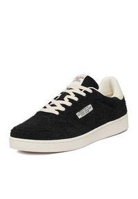 Guess Jeans Sneakersy EO-LUNARI-02 WE Czarny. Kolor: czarny. Materiał: zamsz, skóra #4