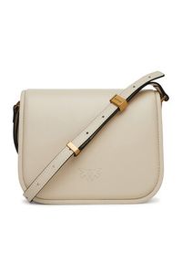 Pinko - PINKO Torebka Love Box Bag Fl Mini 104297 A26L Écru. Kolor: kremowy. Materiał: skórzane #4