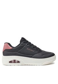 skechers - Skechers Sneakersy Uno Court 177705 Czarny. Kolor: czarny. Materiał: skóra #1