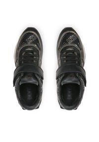 DKNY Sneakersy Pamm K3214571 Czarny. Kolor: czarny. Materiał: skóra