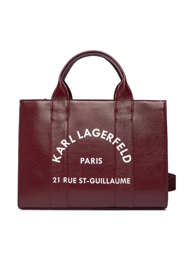 Karl Lagerfeld - Torebka KARL LAGERFELD. Kolor: czerwony