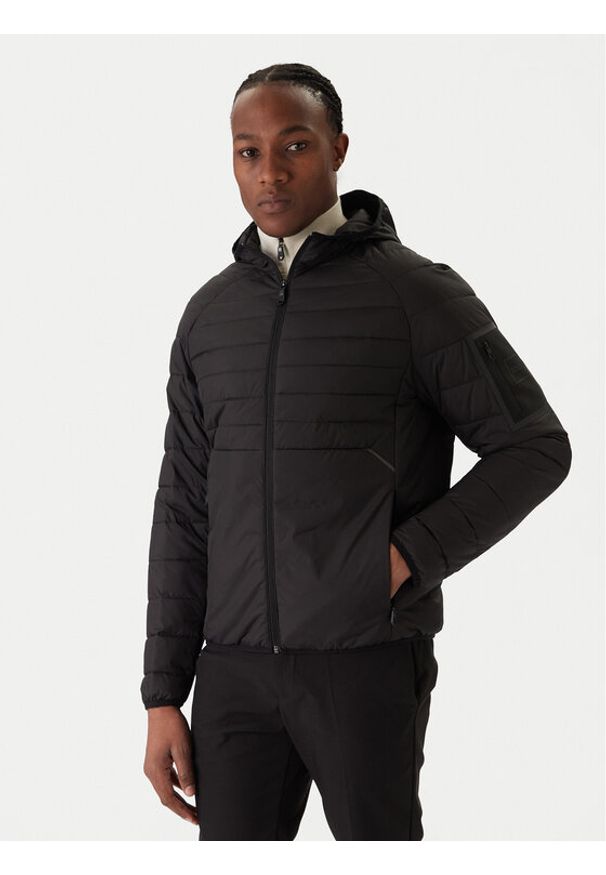 BOSS Kurtka przejściowa Ow Urbanex JT HD 50549181 Czarny Regular Fit. Kolor: czarny. Materiał: syntetyk