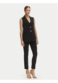 Rinascimento Spodnie materiałowe CFC0128650003 Czarny Regular Fit. Kolor: czarny. Materiał: syntetyk #4