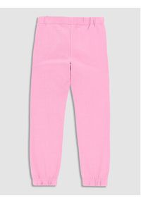 COCCODRILLO - Coccodrillo Spodnie dresowe WC3120102RPJ Różowy Regular Fit. Kolor: różowy. Materiał: bawełna #4