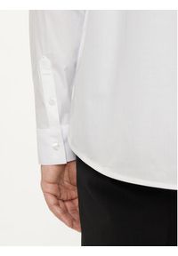 Karl Lagerfeld - KARL LAGERFELD Koszula 605951 544600 Biały Regular Fit. Typ kołnierza: dekolt w karo. Kolor: biały. Materiał: bawełna #3