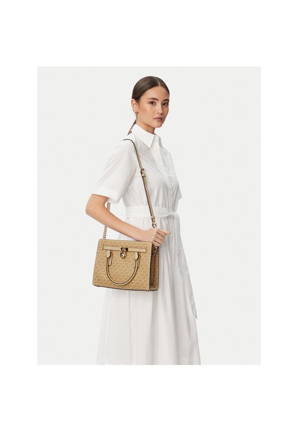 Torebka MICHAEL Michael Kors. Kolor: kremowy