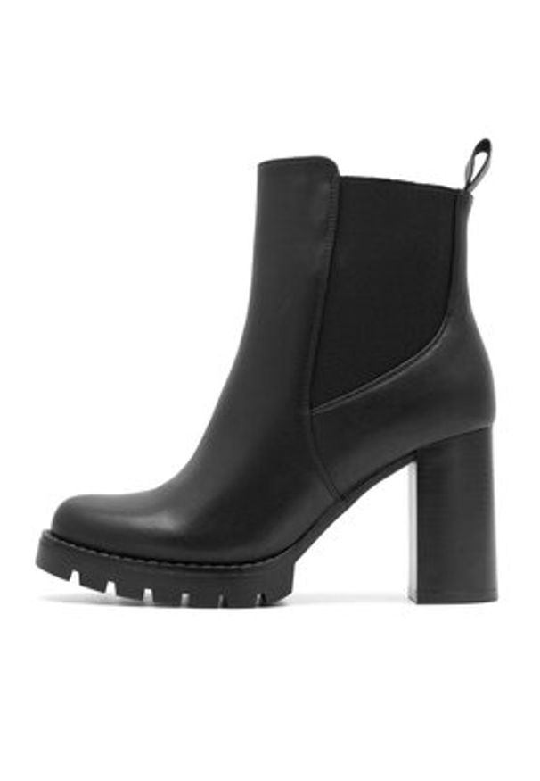 Jenny Fairy Botki WS5068-04 Czarny. Kolor: czarny. Materiał: syntetyk