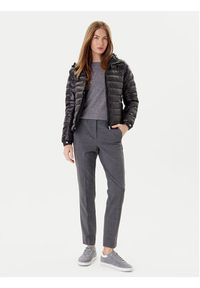 TOMMY HILFIGER - Tommy Hilfiger Kurtka puchowa WW0WW46788 Czarny Regular Fit. Kolor: czarny. Materiał: syntetyk #5