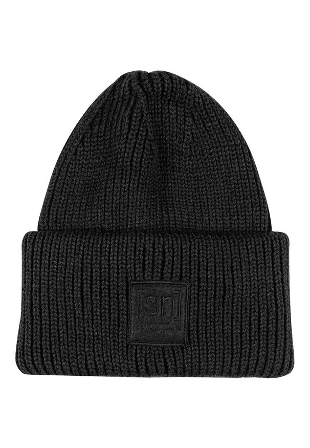 Czapka SUPER.NATURAL Krissini Beanie. Kolor: czarny