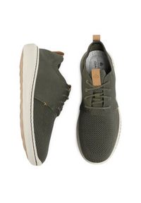 Clarks Sneakersy Step Urban Mix 261381747 Zielony. Kolor: zielony. Materiał: materiał #4