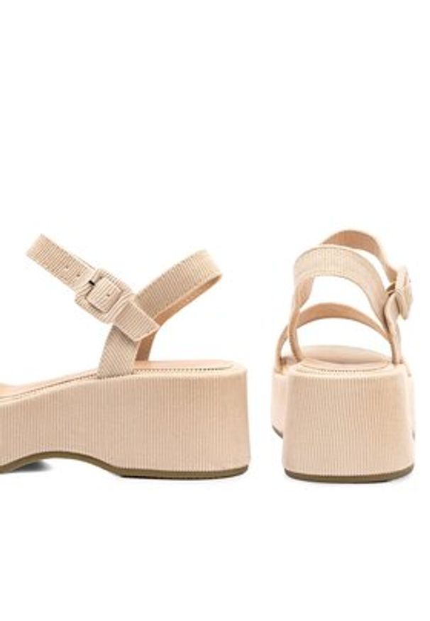 DeeZee Sandały HDXJ220515 Beżowy. Kolor: beżowy. Materiał: materiał