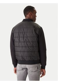Karl Lagerfeld - KARL LAGERFELD Kurtka przejściowa 505065 554563 Czarny Regular Fit. Typ kołnierza: dekolt w karo. Kolor: czarny. Materiał: syntetyk