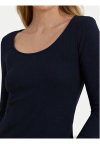 Lauren Ralph Lauren - LAUREN RALPH LAUREN Bluzka 200980145002 Granatowy Slim Fit. Kolor: niebieski #5